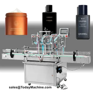Automatic Bottle Filling Packing Machine for Cosmetics Shampoo Sauce thumbnail-1