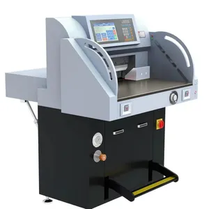 Shanghai Xiangbao XB-AT551-09 Dual Hydraulic Ultra-quiet Paper Cutter thumbnail-1