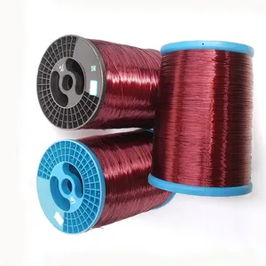 SWG AWG Aluminum Wire Enameled Insulation Material and Aluminum Conductor Material Aluminium Flat Wire for Transformers Thailand thumbnail-2