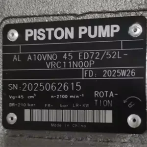 A10VO63 A10VO85 AHA10VO71 Hydraulic Pump R902534332 AHA10VO71ED72/31R-VSC42K68P AL A10VNO 45ED 7252L VRC11N00P thumbnail-5