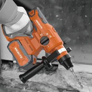 ‌Powerful 1700W Electric Demolition Hammer, 2000RPM Heavy-Duty Concrete Breaker With Accessories