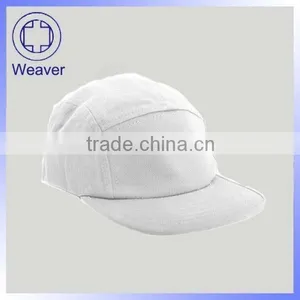 Distressed Cutom Blank 5 Panel Cap / Wholesale Cotton Custom Blank Camp Cap thumbnail-4