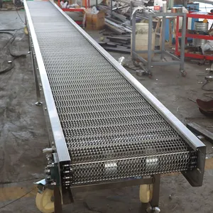 Metal Spiral Wire Mesh Conveyor Belt Forward Transmission Belt for Agricultural Products thumbnail-5