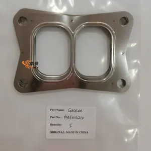 61560110210 Gasket 0.02kg Weichai Engine Turbocharger Gasket thumbnail-1
