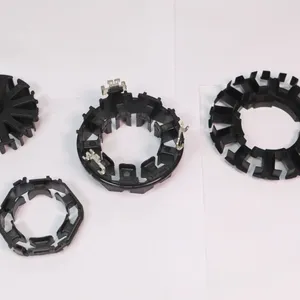 Hot to Cold Runner Edge Gate Custom PPS Motor Bobbin Mold, 2+2 Cavities, Mirror Surface Finish, Robotic Arm Collection thumbnail-5