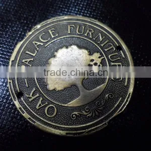 2015 Fashion Custom Company Brand Metal Letters Tag Accessories thumbnail-2
