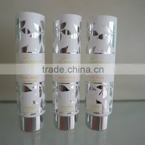 Flexible Round Tube With Bright Silver Screw Cap for Hand Cream thumbnail-1