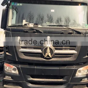 Used Benz Tractor Head for Sale in Shanghai HOWO Shacman Volvo Scania Tractor Head Truck Trailer thumbnail-3