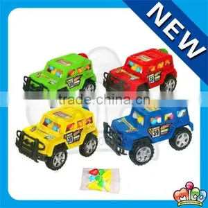 Plastic Hummer Car Toy Candy thumbnail-1