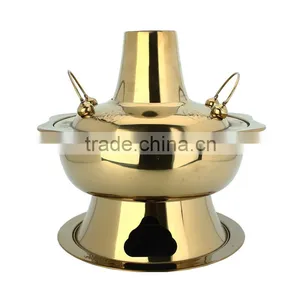 Asia Traditional Brass Chafing Dish/gold Chafing Dish/dish Chafing for Catering thumbnail-2