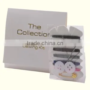 Round Shape Hotel Sewing Kit /cheap Mini Professional Travel Sewing Kit thumbnail-1