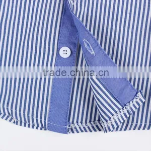 2016 Spring & Autumn Baby Boy Clothing Set European Style Handsome Boy Strip Jeans + Shirts thumbnail-3