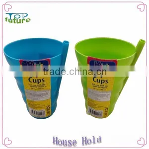 Cheap Plastic Kids Sipper Cups With The Built-in Straw thumbnail-1