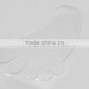14.5*9 CM Washable Reusable, OPP Bag Packing PU Personalized Foot Shape Sticky Pad thumbnail-5