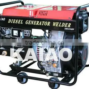 KDE6500EW 50-200A Diesel Power Generator With Welder thumbnail-1