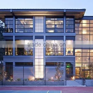 Sandwich Panel Steel Structure Steel and Glass Houses thumbnail-1