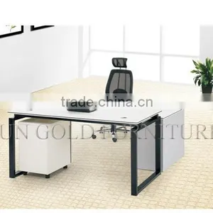 Practical and Cleverish Office Table Office Computer Desk CEO Office Desk (SZ-ODL318) thumbnail-1