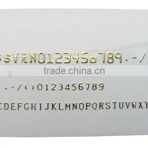 Manual Credit PVC Smart Card Embossing Machine thumbnail-4