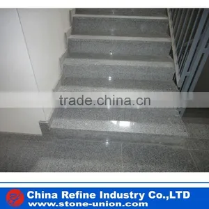 Polished Grey Granite Stone Stair thumbnail-1