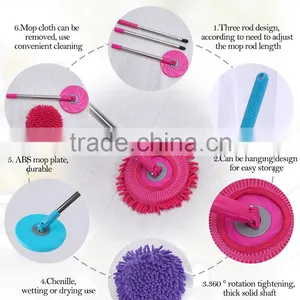 Easy Life Newest and Hottest Sell Washable Spin Mop thumbnail-4