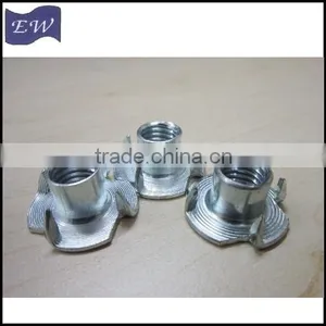 t Nuts M6,furniture Insert t Nuts With 4 Prongs (DIN1624) thumbnail-1