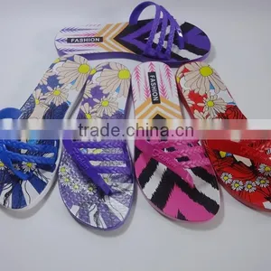 2016 XSD PVC PCU Ladies Fashion Flipflops Slippers thumbnail-1