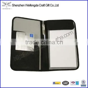 2016 New Arrival Fashion Handmade Mini Business Leather Notepad Holder thumbnail-1