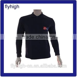 China Cheap Price Blank Long Sleeve Polo Shirts thumbnail-2