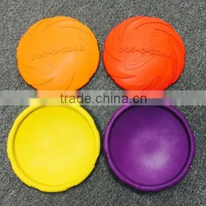 2015 Custom Multicolor Foldable & Durable Soft Rubber Fisbee , Training Toys thumbnail-5