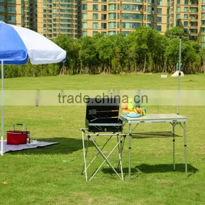 Aluminum BBQ Table thumbnail-1