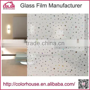 Popular Star Design Self Adhesive Laser Window Film thumbnail-1