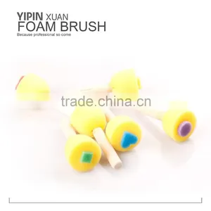 Promotional Wooden Handle Stamp Sponge Brush Set Quality Choice thumbnail-2
