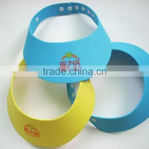 Wholesale Custom EVA Visor Caps Hats With EVA Patch Logo and Elastic Strap thumbnail-1