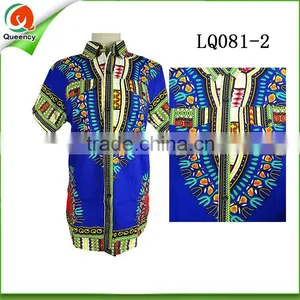 2016 Traditional GIRL African Fashion Design Print Dashiki t Shirt Dress African Women Dress thumbnail-3