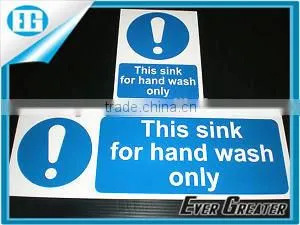 Pet/dogs/road Durable Self-adhesive Warning Label Stickers for Security thumbnail-6