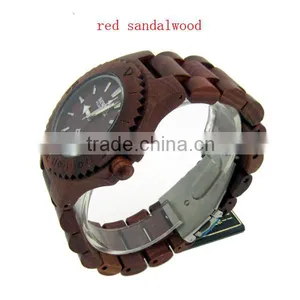 Handmade Elegant Eco-Friendly Natural Wood High Quality Mens Watches thumbnail-3
