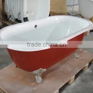 Bathroom Dual End Bath for Shower and Soaking thumbnail-1
