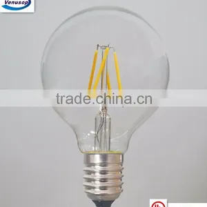 Vintage G80 6W/8W LED Filament Globe Bulb E27/B22/E26 in Armber/golden 220v 110v thumbnail-2