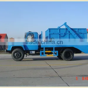 Dongfeng Long Cab Recycle Collection Trucks,swing Arm Type Garbage Truck,swing Arm Type Garbage Truck thumbnail-1
