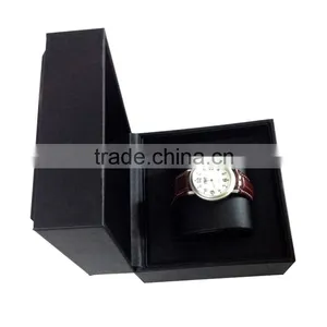 Luxury Black Wooden Watch Box & Watch Case For Men. thumbnail-2
