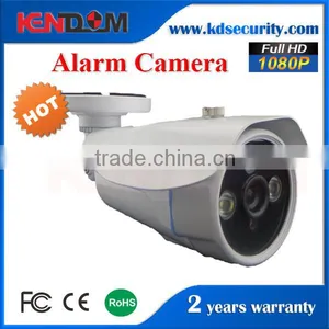 Kendom High Quality Alarm Bullet With Siren Optional 2MP Infrared Full HD 1080P Waterproof IP67 AHD CCTV Camera thumbnail-3