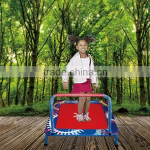 Kids Indoor Mini Trampoline With Handle thumbnail-1