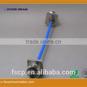 Semi-flexible RG401 Cable Assembly With 7/16 Female 32mmSQ Flange Connectors thumbnail-5