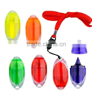 Popular Mini Egg Shape Digital Highlighter Pen With String thumbnail-1