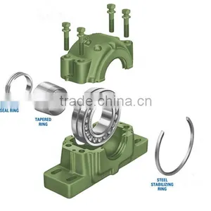 42-0046 Plummer Block Bearing House Base Oil Sn500 sn 518 Sn517 Plummer Block thumbnail-1