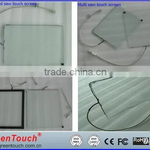 GreenTouch Advertising 18.5inch SAW Touch Screen With Usb Controller for Tft Lcd Monitor thumbnail-3
