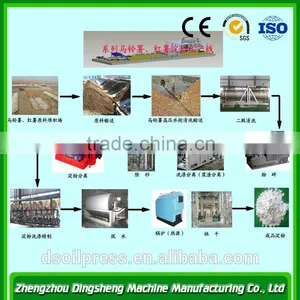 Tapioca Starch Gari Plant Yam Starch Production Line/china Puffed Snacks Machine thumbnail-1