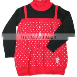 Cute Girls Pullover Sweater thumbnail-1