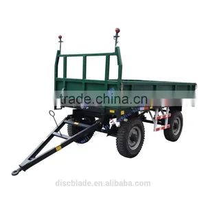 Farm Tractor 4-Tons Twin Axle Trailer thumbnail-1