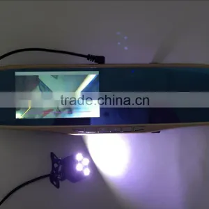 4.3 Inch HD 1080P Automobile Camera Rearview Mirror Car DVR Rearview Mirror Car Recorder,1080p hd Vehicle Black Dvr thumbnail-2